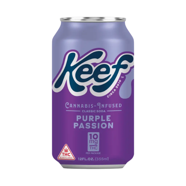 Keef Classic Soda 12oz 10mg D9 / Purple Passion